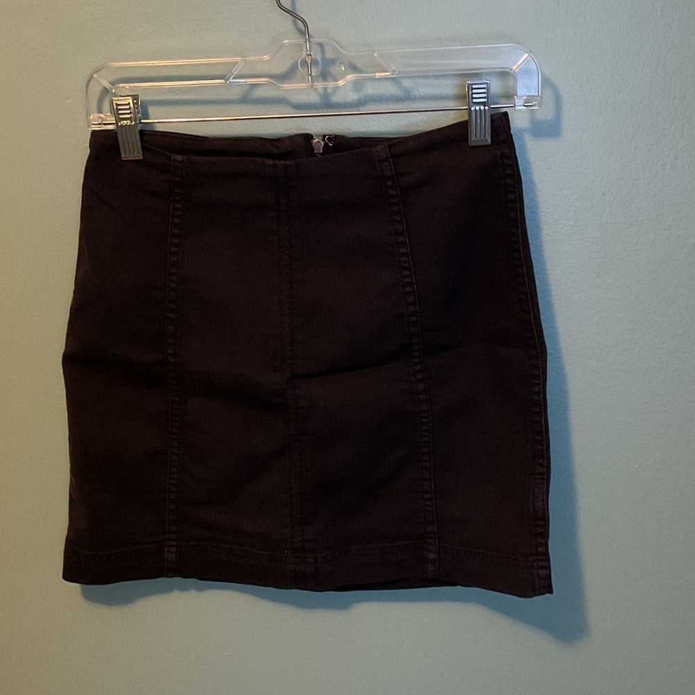 Free People Black Women's Skirt